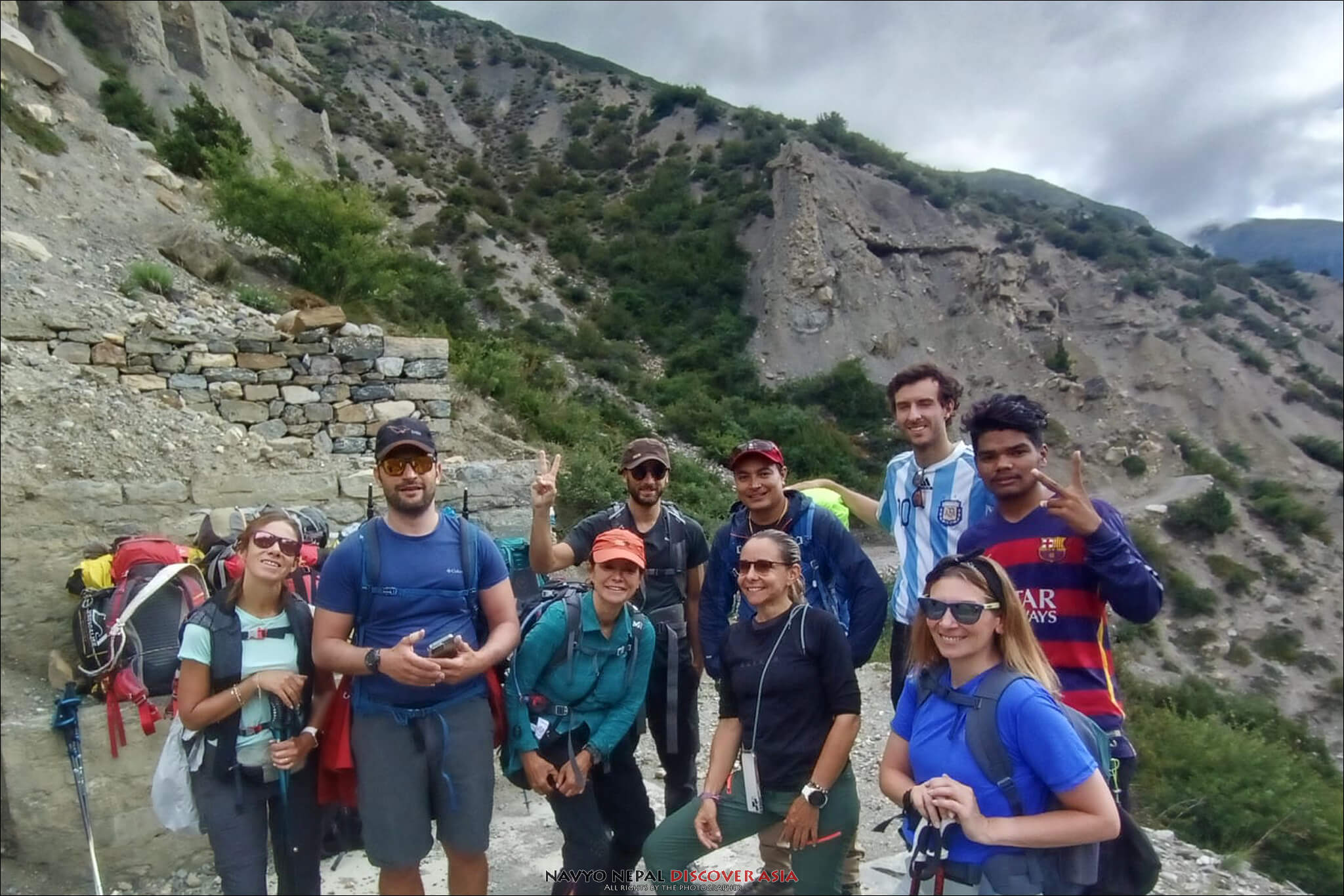 Guida al trekking Nepal: trekking d'estate, sulla via verso il lago Tilichio 4919 m nel mese di agosto