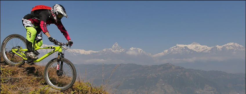 Nepal, ciclismo, Annapurna, risaie